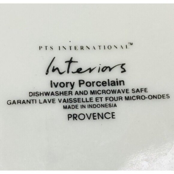 PTS international Interiors PROVENCE Fruit Porcelain Lid Sugar Bowl Creamer Set - Picture 11 of 16